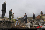 ساخت منبع آب در روستای دور افتاده اردبیل توسط بسیج سازندگی سپاه استان