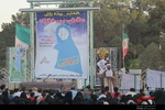 همایش پیاده روی مدافعان حریم خانواده در کاشمر برگزار شد