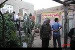 افتتاح خانه محروم در روستای آهق مراغه با حضور خادمان رضوی 