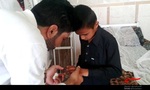 کاروان سلامت هلال احمر آذربایجان شرقی در بخش کورین سیستان و بلوچستان 