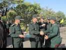 برگزاری اختتامیه دوره آموزش مقدماتی سربازان آموزشگاه شهید قاضی 