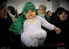مراسم شیرخوارگان حسینی در بام ایران
