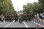 رژه نیروهای مسلح در عجب شیر
