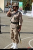 صبحگاه نیروهای مسلح در شهرستان سامان به مناسبت هفته دفاع مقدس