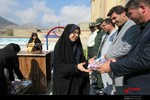 برگزاری آیین زنگ مهر و مقاومت در مدرسه فجر هوراند 
