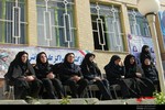برگزاری آیین زنگ مهر و مقاومت در مدرسه فجر هوراند 