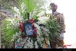 برگزاری آیین تشییع و تدفین شهید عبدالهی در میانه 