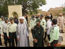 غبارروبی مزار شهدای هادیشهر به مناسبت هفته ناجا 