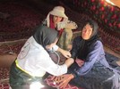 خدمت رسانی بسیج جامعه پزشکی در مناطق عشایری فارسان