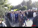 راهپیمایی روز ۱۳ آبان در پارس آباد مغان