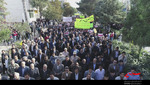 راهپیمایی روز ۱۳ آبان در پارس آباد مغان