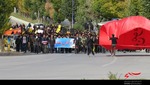حضورپرشکوه راهپیمایی13 آبان درشهرستان بویین میاندشت