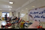خبرنگاران بسیجی به مناسبت هفته بسیج خون خود را به بیماران نیازمند فرآورده های خونی اهدا کردند