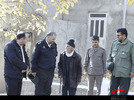 دیدار فرمانده سپاه ناحیه کوثر با خانواده شهید بهرامی