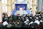 حضور پرشور بسیجیان در نمازجمعه کرج بمناسبت هفته بسیج
