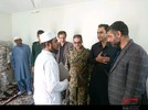 دیدار فرمانده سپاه شهرستان چابهار با خانواده شهید چاردیواری