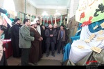 افتتاح نمایشگاه فجر فاطمی در روستای زاویه سادات خلخال