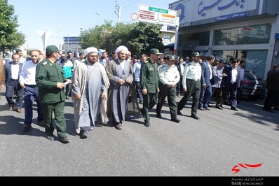 راهپیمایی باشکوه عفاف وحجاب در خلخال برگزار شد