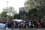 تشییع پیکر حاج محمدباقر منصوری اردبیلی در اردبیل