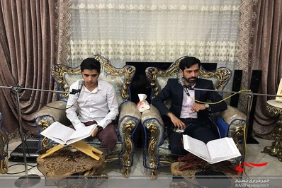 چهارمین سالگرد ازدواج بهانه‌ای برای انس با قرآن در شهرستان فردیس شد + عکس