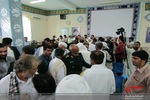 مراسم تکریم و معارفه فرمانده قرارگاه شهید فولادی در شهرستان چابهار