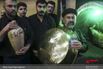 آیین سنتی طشت گذاری در حسینیه ثارالله اردبیل