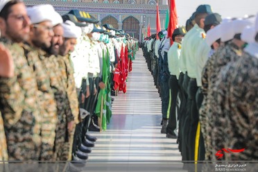 عهد سربازی نیروهای مسلح با امام زمان(عج) در جمکران 14مهر1401
عکاس: علی بهرامی