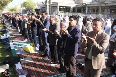 نماز باشکوه عید فطر در شهرکرد
