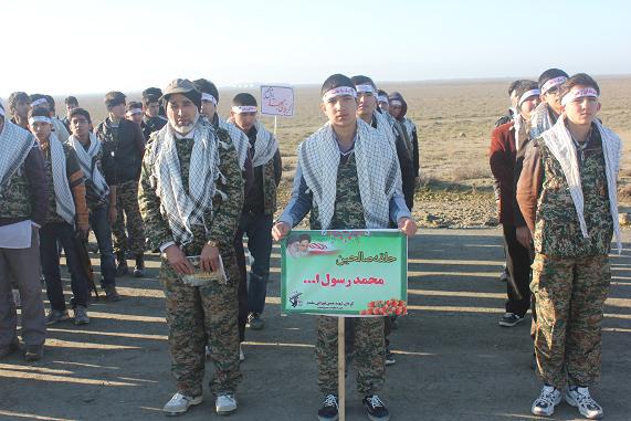 رزمایش فجر انقلاب اسلامی در شهرستان گمیشان