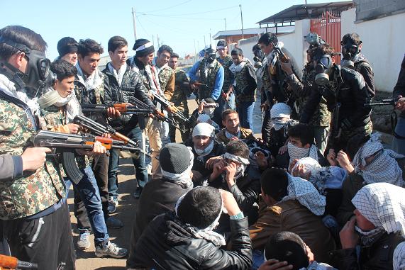 رزمایش فجر انقلاب اسلامی در شهرستان گمیشان