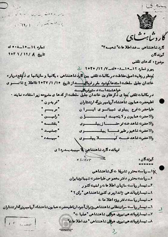 «فریدون»؛ اسم مستعار محمدرضا شاه