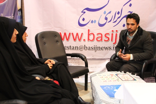 استقبال بازدید کنندگان و فعالان رسانه ای از خبر گزاری بسیج