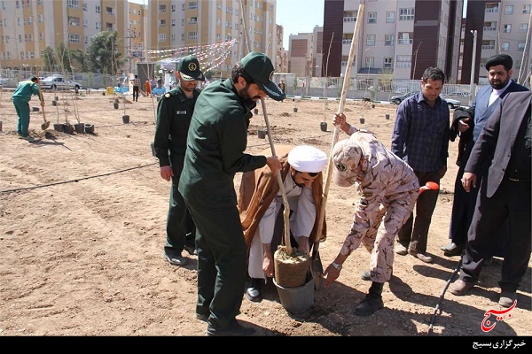 جشن بزرگ درختکاری در شهر پردیسان برگزار شد