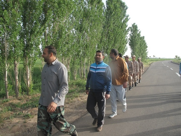 پیاده روی پایوران سپاه ناحیه بوئین زهرا