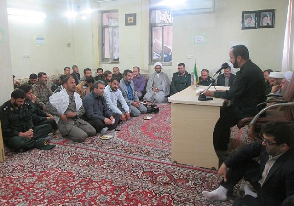 کارکنان سپاه ناحیه امام سجاد(ع)با حجت الاسلام  اسلامی دیدار کردند.