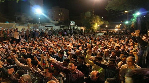 گزارش تصویری از مراسم بدرقه 175 شهید غواص دست بسته