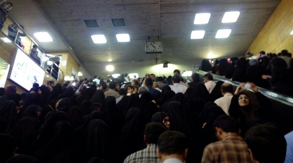 گزارش تصویری از مراسم بدرقه 175 شهید غواص دست بسته
