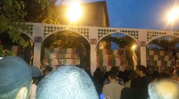 گزارش تصویری از مراسم بدرقه 175 شهید غواص دست بسته