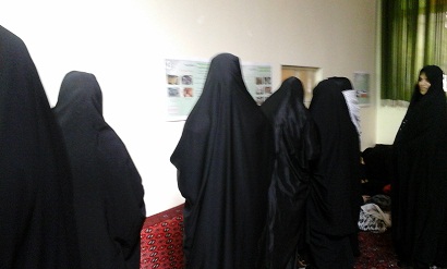 برگزاری نمایشگاه پدافند غیرعامل در شهر صالح‌آباد