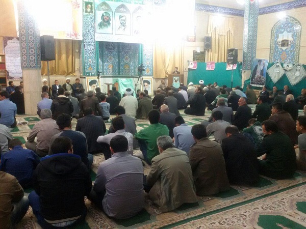 مراسم یاد بود شهیدان مرتضی آوینی، صیاد شیرازی در شهر اقبالیه