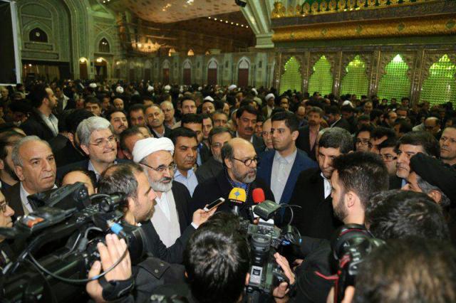 تجدید میثاق فرهیختگان دانشگاه آزاد اسلامی واحدشهرستان قدس با آرمان‌های امام ورهبری