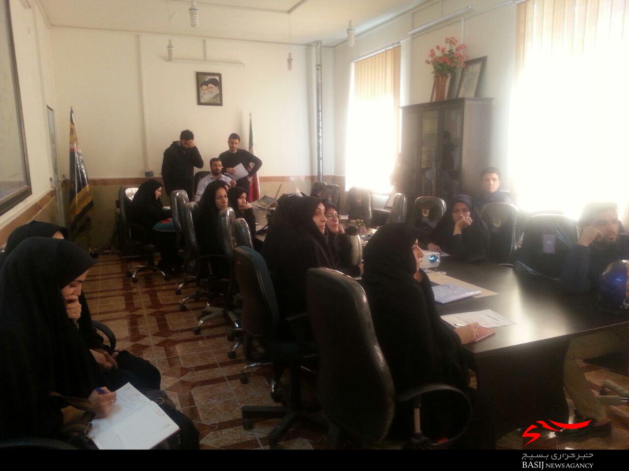 برگزاری دوره یک روزه جهت آمادگی رزمایش درناحیه مقاومت شهرستان دلفان برگزار شد