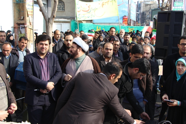 گزارش تصویری/خلق حماسه ای دیگر،از مردم شهرستان قدس در روز یوم الله22بهمن