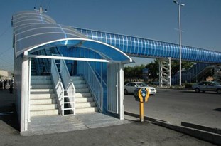 نصب 25 پل عابر پیاده در شهر قم
