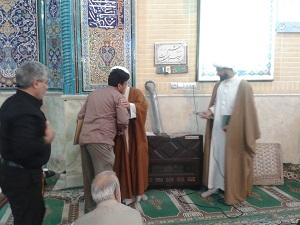 تقدیر مسئولان اعتکاف دانش آموزی قم از پایگاه بسیج مسجد ولی عصر(عج) تقدیر مسئولان اعتکاف دانش آموزی قم از پایگاه بسیج مسجد ولی عصر(عج)