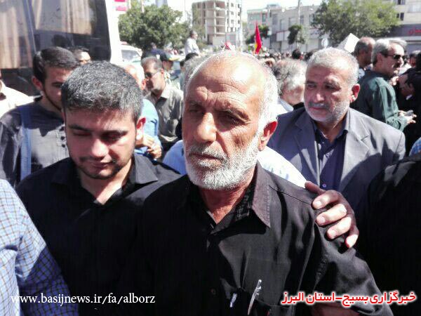 تشییع با شکوه پیکر شهید مدافع حرم 