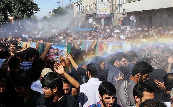 پیکر 6 شهید مدافع حرم در قم تشییع شد