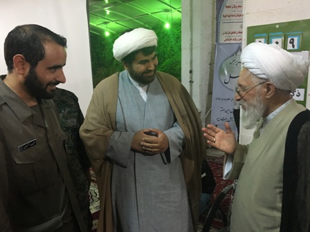 بازدید آیت الله ایمانی از جلسات حلقات صالحین بسیج