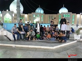 تشکیل حلقه پایگاه شهید موسوی در مسجد جمکران/تصویر