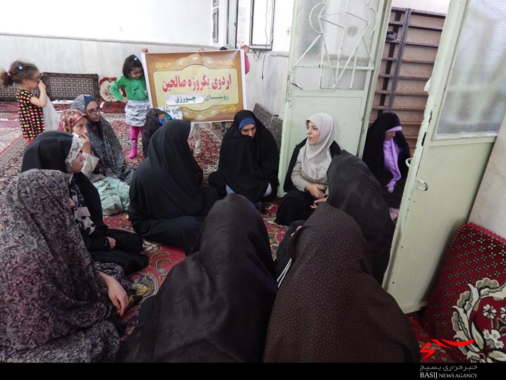 برگزاری اردوی بسیج سازندگی پایگاه فاطمه الزهرا(س) به روستای چورزق زنجان